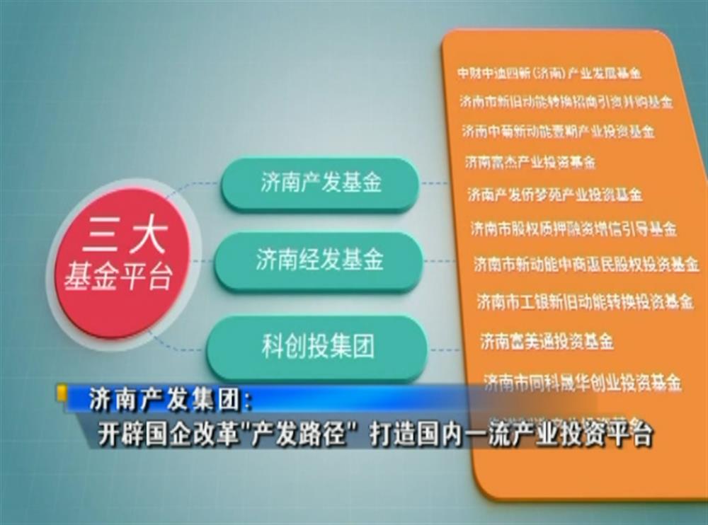 百年国企路 | 济南产发集团：开辟国企改革“产发路径” 打造国内一流产业投资平台