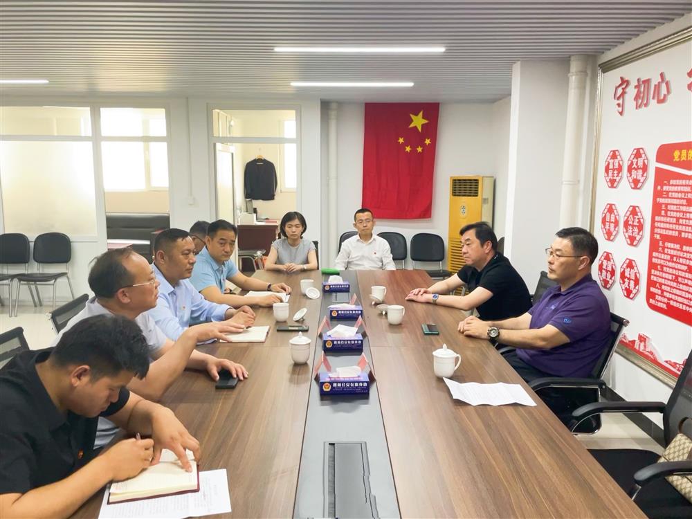 学党史，办实事 济南产发集团到楚庄村党支部走访调研